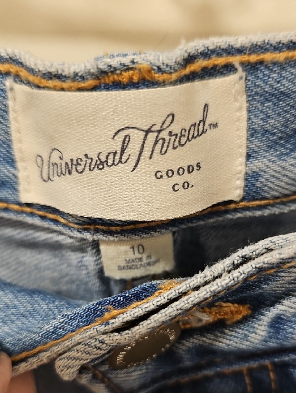 Universal Thread 90s Baggy Studded Side Seam Jeans; NWT; Size 10 - Picture 6 of 12